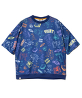 go slow caravan(ゴースローキャラバン) |DUCKSTER/ダックスター 総柄プロレスTEE (MENS)