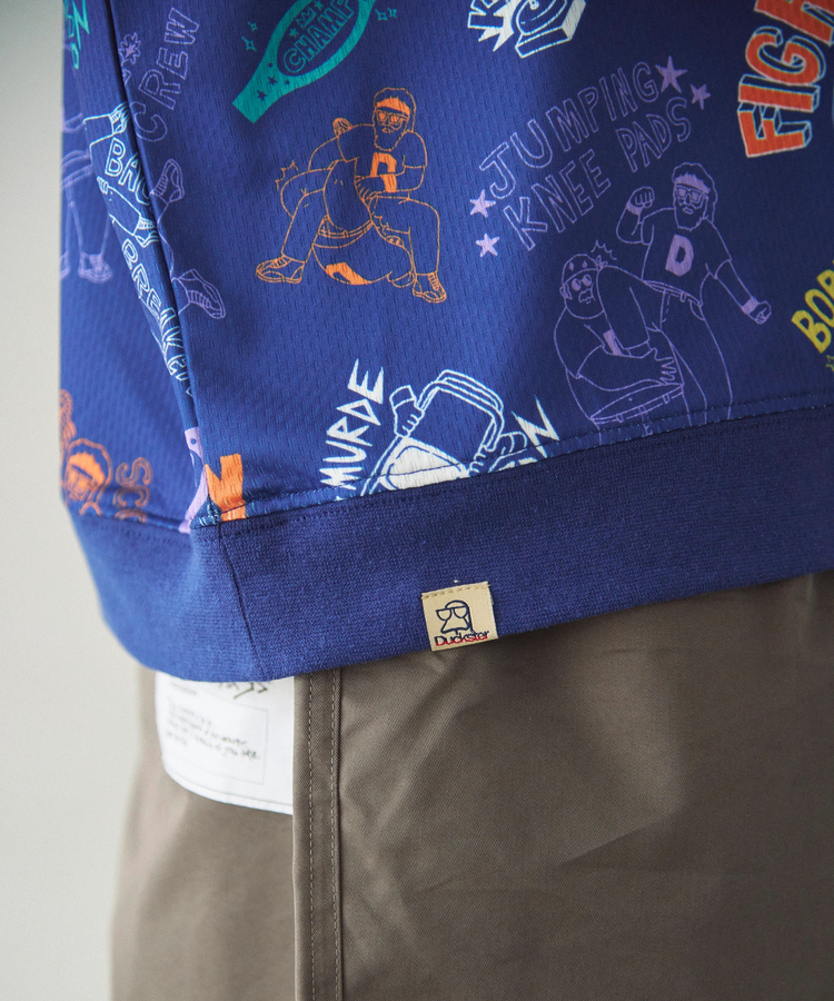 go slow caravan(ゴースローキャラバン) |DUCKSTER/ダックスター 総柄プロレスTEE (MENS)