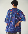go slow caravan(ゴースローキャラバン) |DUCKSTER/ダックスター 総柄プロレスTEE (MENS)