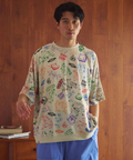 go slow caravan(ゴースローキャラバン) |DUCKSTER/ダックスター 総柄プロレスTEE (MENS)
