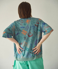 go slow caravan(ゴースローキャラバン) |DUCKSTER/ダックスター 総柄プロレスTEE (MENS)