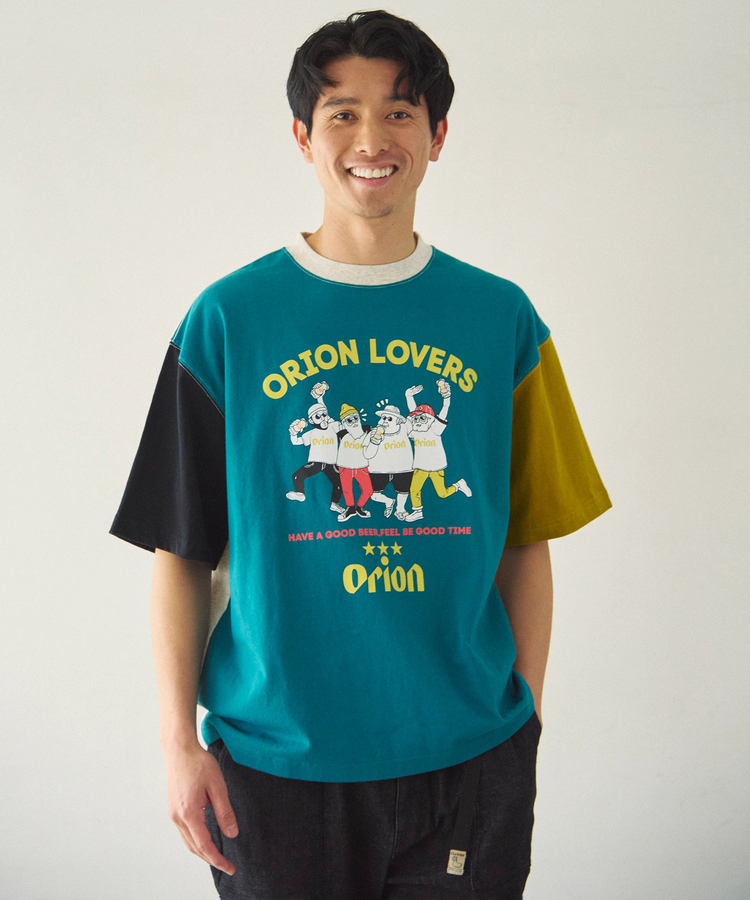 go slow caravan(ゴースローキャラバン) |【ORION × Duckster】オリオンビールコラボTEE《ORION LOVERS》(MENS)