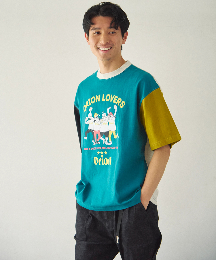 go slow caravan(ゴースローキャラバン) |【ORION × Duckster】オリオンビールコラボTEE《ORION LOVERS》(MENS)