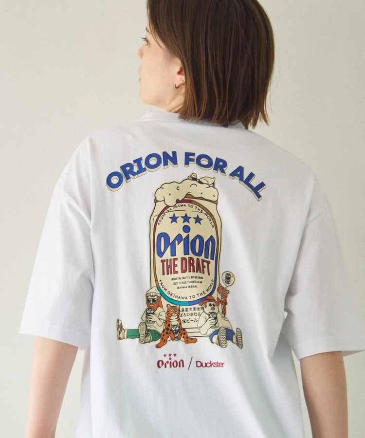 go slow caravan(ゴースローキャラバン) |【ORION × Duckster】オリオンビールコラボTEE《ORION FOR ALL》(MENS)