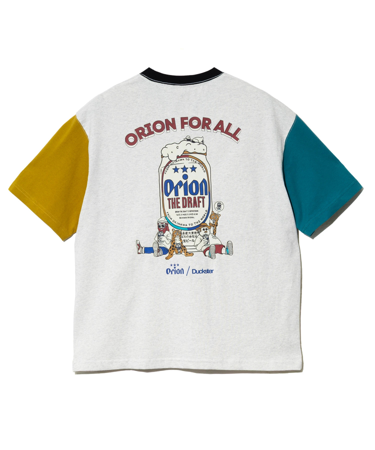 go slow caravan(ゴースローキャラバン) |【ORION × Duckster】オリオンビールコラボTEE《ORION FOR ALL》(MENS)