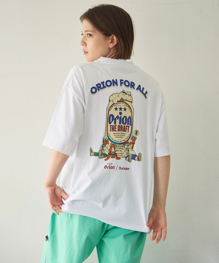 go slow caravan(ゴースローキャラバン) |【ORION × Duckster】オリオンビールコラボTEE《ORION FOR ALL》(MENS)