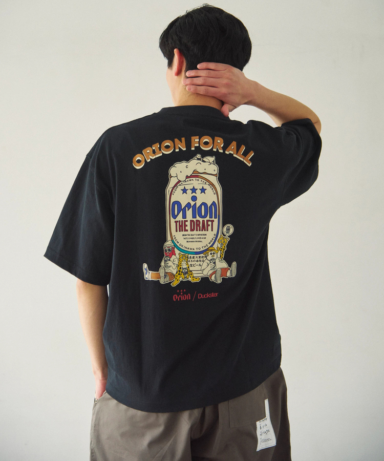 go slow caravan(ゴースローキャラバン) |【ORION × Duckster】オリオンビールコラボTEE《ORION FOR ALL》(MENS)