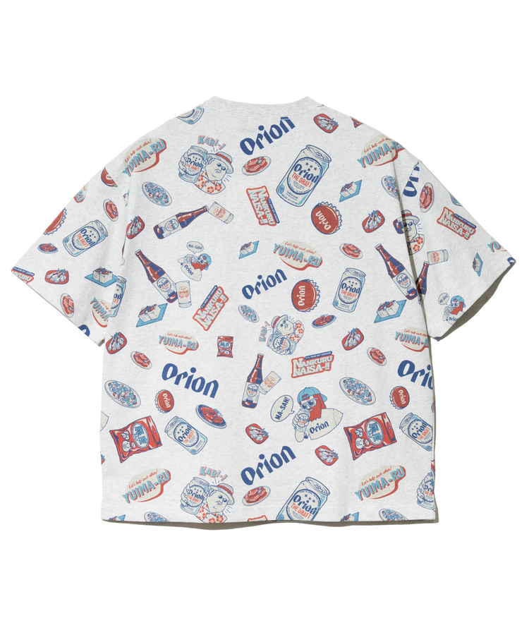 go slow caravan(ゴースローキャラバン) |【ORION × Duckster】オリオンビールコラボTEE《総柄》(MENS)