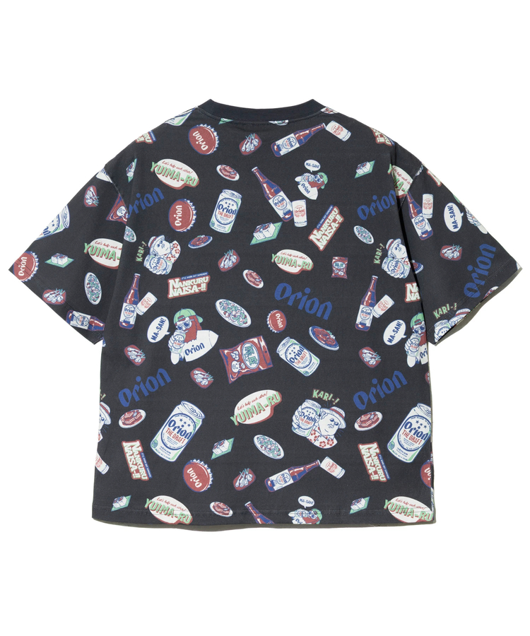 go slow caravan(ゴースローキャラバン) |【ORION × Duckster】オリオンビールコラボTEE《総柄》(MENS)