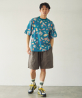 go slow caravan(ゴースローキャラバン) |【ORION × Duckster】オリオンビールコラボTEE《総柄》(MENS)