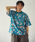 go slow caravan(ゴースローキャラバン) |【ORION × Duckster】オリオンビールコラボTEE《総柄》(MENS)