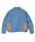 go slow caravan(ゴースローキャラバン) |Mountain Mania/マウンテンマニア Pin-Stripe Denim Coverall (MENS)