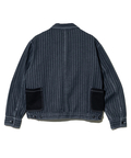 go slow caravan(ゴースローキャラバン) |Mountain Mania/マウンテンマニア Pin-Stripe Denim Coverall (MENS)