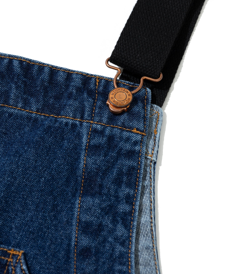go slow caravan(ゴースローキャラバン) |【GSC別注】Mountain Mania/マウンテンマニア Double Knee Denim Overall (MENS)