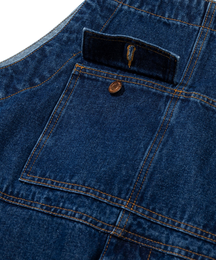 go slow caravan(ゴースローキャラバン) |【GSC別注】Mountain Mania/マウンテンマニア Double Knee Denim Overall (MENS)