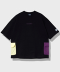 go slow caravan(ゴースローキャラバン) |【GSC別注】Mountain Mania/マウンテンマニア Mountain Mania x gsc オリジナル天竺 サイドポケットTEE (MENS)