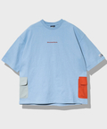 go slow caravan(ゴースローキャラバン) |【GSC別注】Mountain Mania/マウンテンマニア Mountain Mania x gsc オリジナル天竺 サイドポケットTEE (MENS)