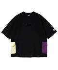 go slow caravan(ゴースローキャラバン) |【GSC別注】Mountain Mania/マウンテンマニア Mountain Mania x gsc オリジナル天竺 サイドポケットTEE (MENS)