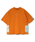 go slow caravan(ゴースローキャラバン) |【GSC別注】Mountain Mania/マウンテンマニア Mountain Mania x gsc オリジナル天竺 サイドポケットTEE (MENS)