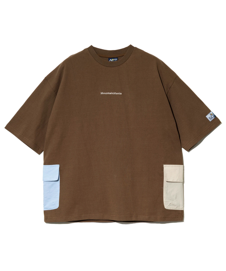 go slow caravan(ゴースローキャラバン) |【GSC別注】Mountain Mania/マウンテンマニア Mountain Mania x gsc オリジナル天竺 サイドポケットTEE (MENS)