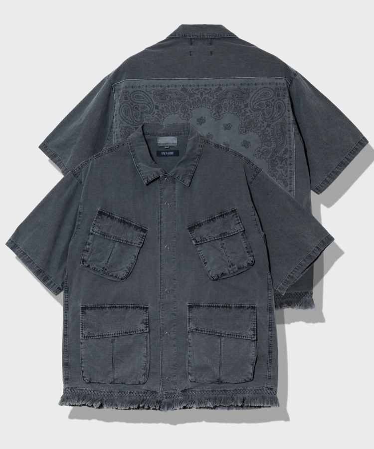 go slow caravan(ゴースローキャラバン) |Universal Style Wear/ユニバーサルスタイルウェア HAV-A-HANK fringe shirt (MENS)