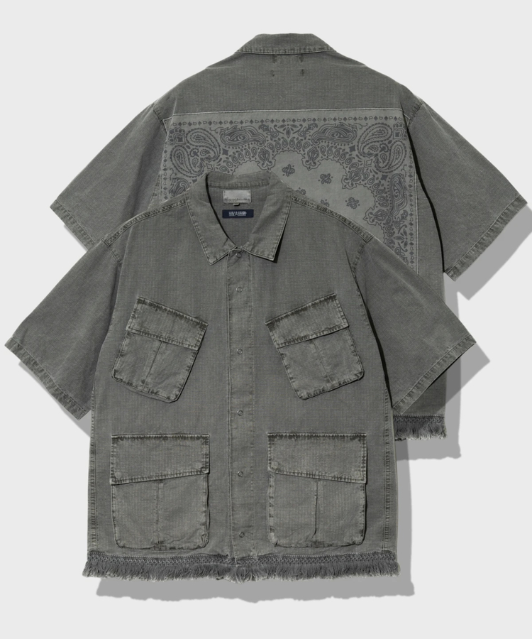 go slow caravan(ゴースローキャラバン) |Universal Style Wear/ユニバーサルスタイルウェア HAV-A-HANK fringe shirt (MENS)