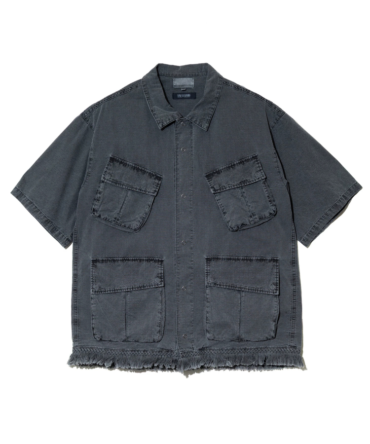 go slow caravan(ゴースローキャラバン) |Universal Style Wear/ユニバーサルスタイルウェア HAV-A-HANK fringe shirt (MENS)