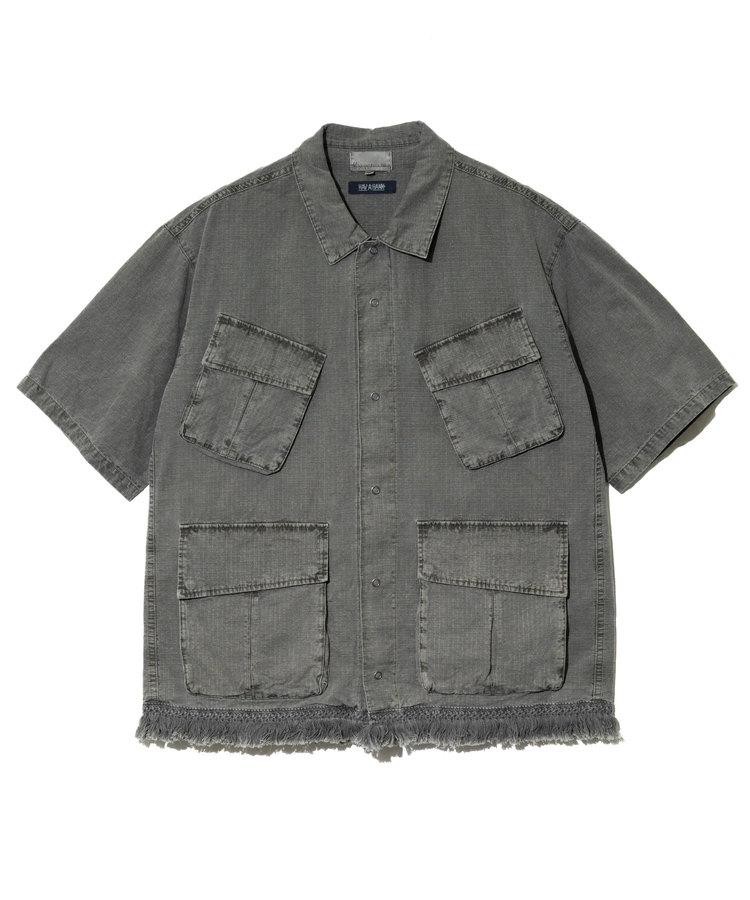 go slow caravan(ゴースローキャラバン) |Universal Style Wear/ユニバーサルスタイルウェア HAV-A-HANK fringe shirt (MENS)
