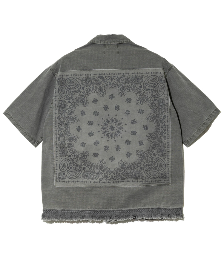 go slow caravan(ゴースローキャラバン) |Universal Style Wear/ユニバーサルスタイルウェア HAV-A-HANK fringe shirt (MENS)