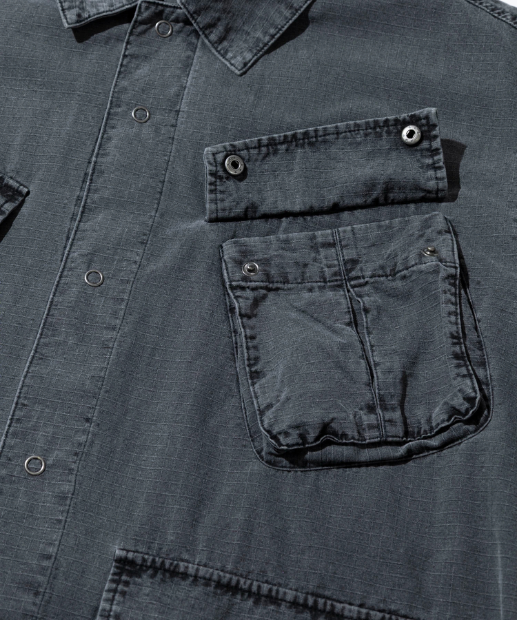 go slow caravan(ゴースローキャラバン) |Universal Style Wear/ユニバーサルスタイルウェア HAV-A-HANK fringe shirt (MENS)