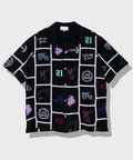 go slow caravan(ゴースローキャラバン) |Universal Style Wear/ユニバーサルスタイルウェア Patchwork embroidery shirt (MENS)