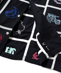 go slow caravan(ゴースローキャラバン) |Universal Style Wear/ユニバーサルスタイルウェア Patchwork embroidery shirt (MENS)