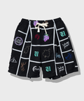 go slow caravan(ゴースローキャラバン) |Universal Style Wear/ユニバーサルスタイルウェア Patchwork embroidery shorts (MENS)