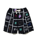 go slow caravan(ゴースローキャラバン) |Universal Style Wear/ユニバーサルスタイルウェア Patchwork embroidery shorts (MENS)