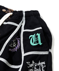 go slow caravan(ゴースローキャラバン) |Universal Style Wear/ユニバーサルスタイルウェア Patchwork embroidery shorts (MENS)