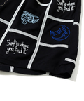 go slow caravan(ゴースローキャラバン) |Universal Style Wear/ユニバーサルスタイルウェア Patchwork embroidery shorts (MENS)