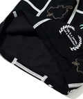 go slow caravan(ゴースローキャラバン) |Universal Style Wear/ユニバーサルスタイルウェア Patchwork embroidery shorts (MENS)