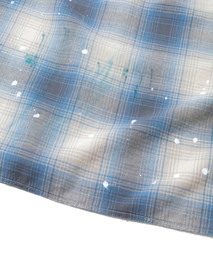 go slow caravan(ゴースローキャラバン) |Universal Style Wear/ユニバーサルスタイルウェア Plaid damage shirt (MENS)