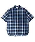 go slow caravan(ゴースローキャラバン) |Universal Style Wear/ユニバーサルスタイルウェア INDIGO Plaid damage shirt (MENS)