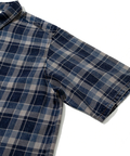 go slow caravan(ゴースローキャラバン) |Universal Style Wear/ユニバーサルスタイルウェア INDIGO Plaid damage shirt (MENS)