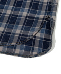 go slow caravan(ゴースローキャラバン) |Universal Style Wear/ユニバーサルスタイルウェア INDIGO Plaid damage shirt (MENS)