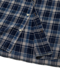 go slow caravan(ゴースローキャラバン) |Universal Style Wear/ユニバーサルスタイルウェア INDIGO Plaid damage shirt (MENS)