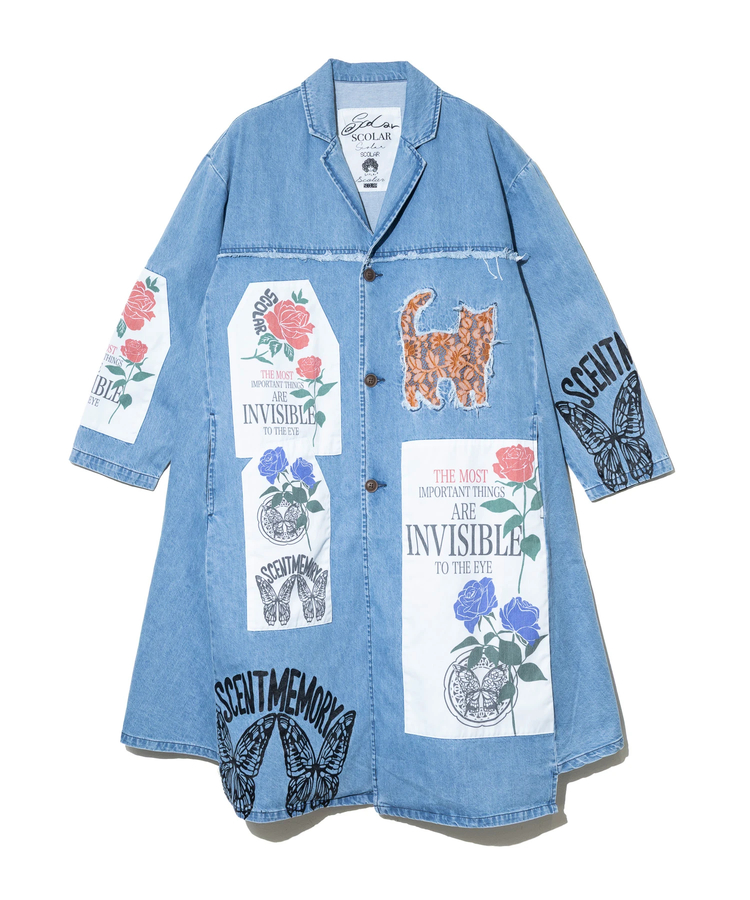 ScoLar/スカラー アップリケコート (WOMENS)｜ファッション通販 SANKO