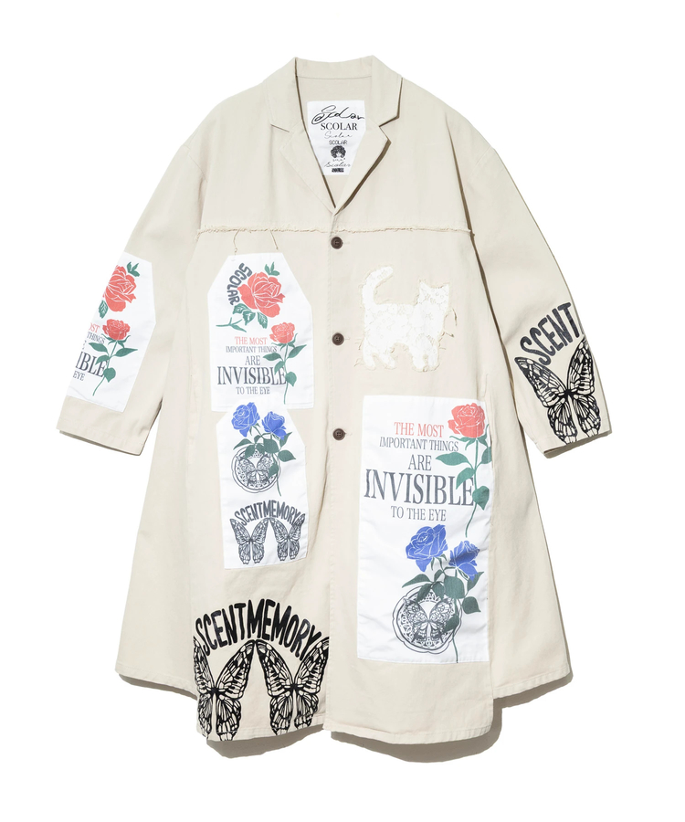 ScoLar/スカラー アップリケコート (WOMENS)｜ファッション通販 SANKO