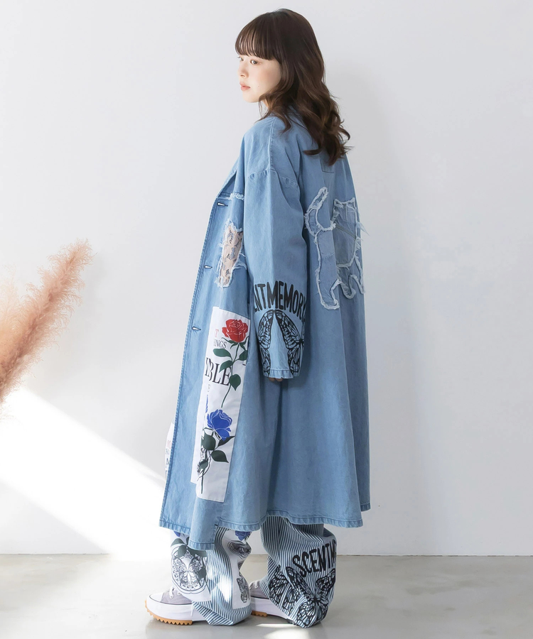 ScoLar/スカラー アップリケコート (WOMENS)｜ファッション通販 SANKO
