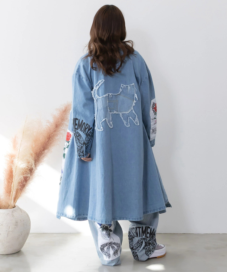 ScoLar/スカラー アップリケコート (WOMENS)｜ファッション通販 SANKO