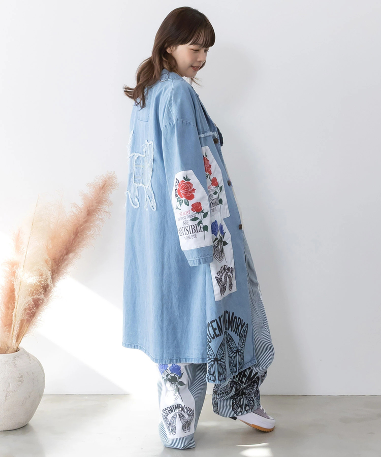 ScoLar/スカラー アップリケコート (WOMENS)｜ファッション通販 SANKO