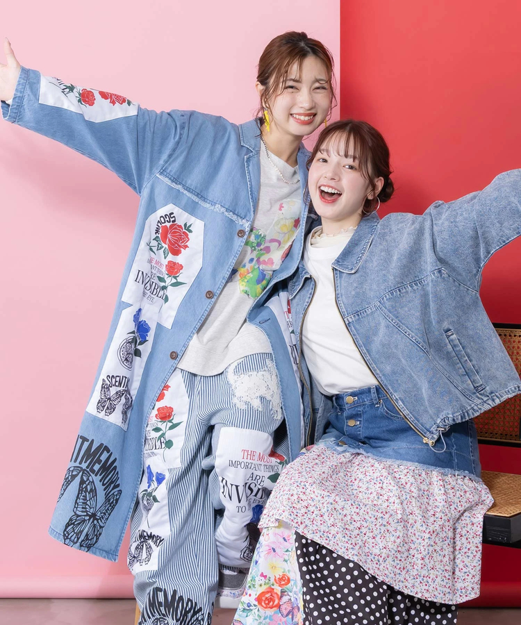 ScoLar/スカラー アップリケコート (WOMENS)｜ファッション通販 SANKO