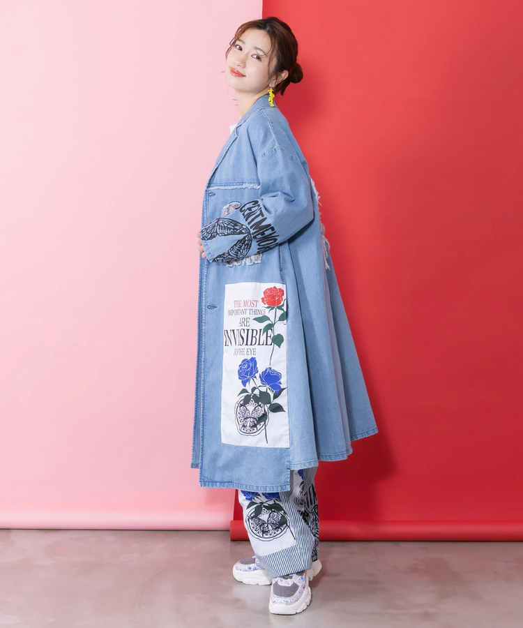 ScoLar/スカラー アップリケコート (WOMENS)｜ファッション通販 SANKO