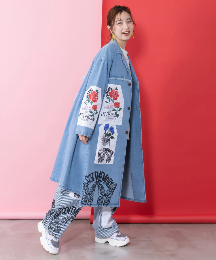 ScoLar/スカラー アップリケコート (WOMENS)｜ファッション通販 SANKO